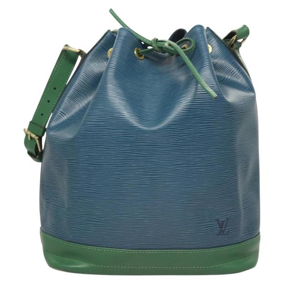 Louis Vuitton Noe Blue Leather shoulder - Picture 1 of 10
